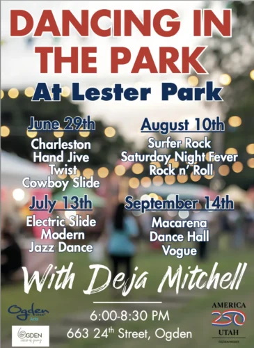 Dancing in the Park in Ogden